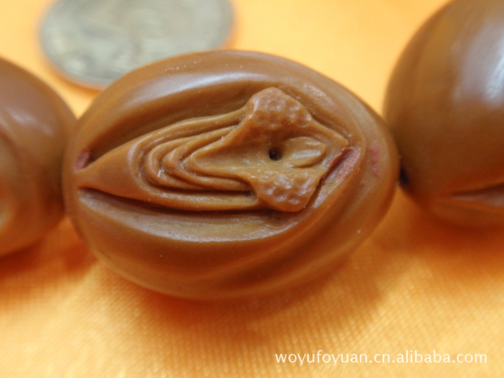 须木生款文玩生命之源核雕 佛珠佩珠