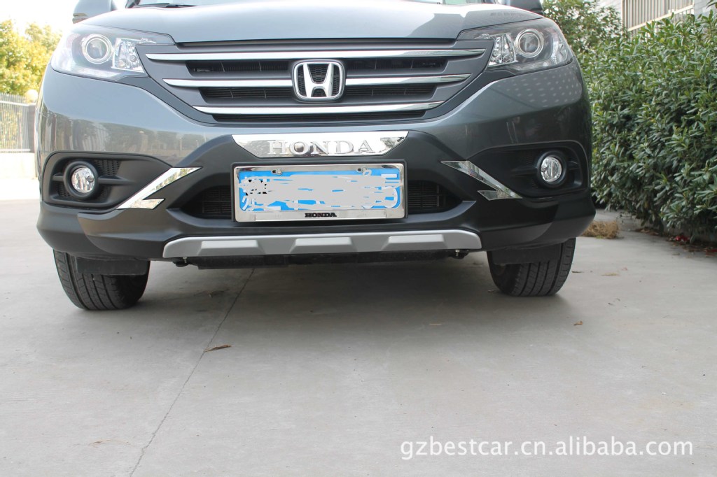 生产供应2012crv塑料前护杠 12crv 12crv前保险杠 保险杠