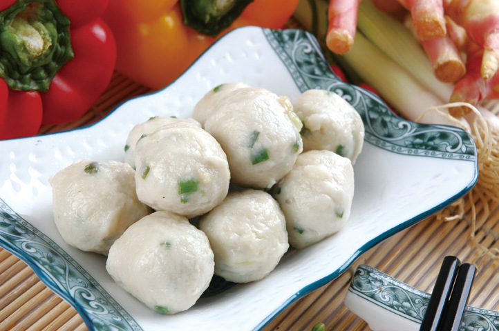 【厂家直销】海味王葱花丸 葱花鱼丸 速冻食品 火锅料
