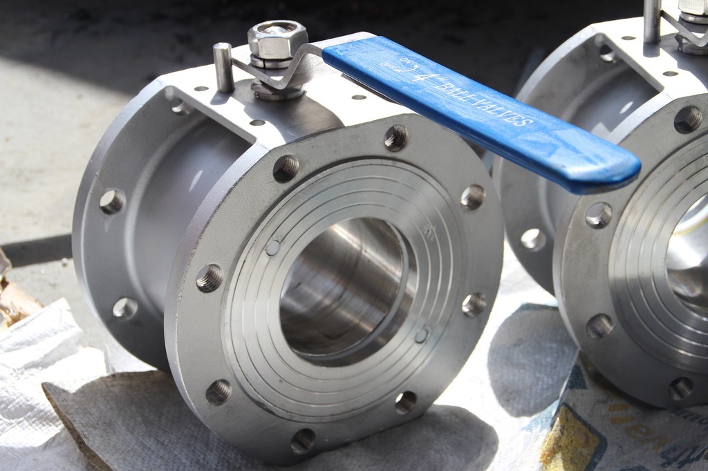 不锈钢对夹式法兰球阀,超薄型球阀