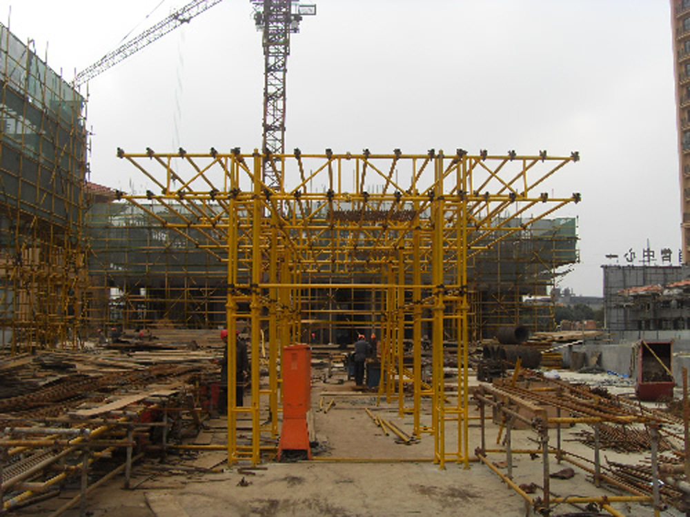 附着升降脚手架专业承包工程 标准化施工现场防护棚