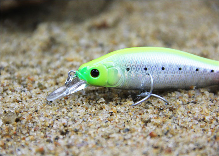 爱路亚渔具 路亚硬饵/拟饵,鱼饵/深水胖米诺10g vmc钩子