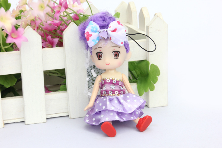 430婚纱绮梦娃娃手机挂件饰品 12cm挂饰超萌超可爱