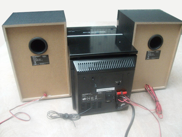 德国silvercrest名牌2.0cd组合电脑音箱,mp3音箱