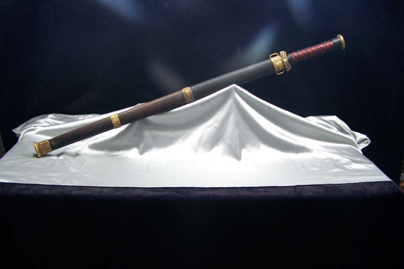 战国剑 模造铜装 仿古淬火 龙泉宝剑 纯手工打造 未开刃