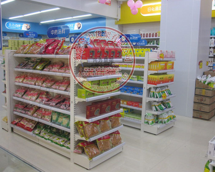 供应海王星辰药店,货架展示架,药店货架,处方柜,东莞货架