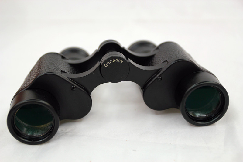 6x24测距双筒望远镜牛皮盒全金属分划板户外登山神器微光可视