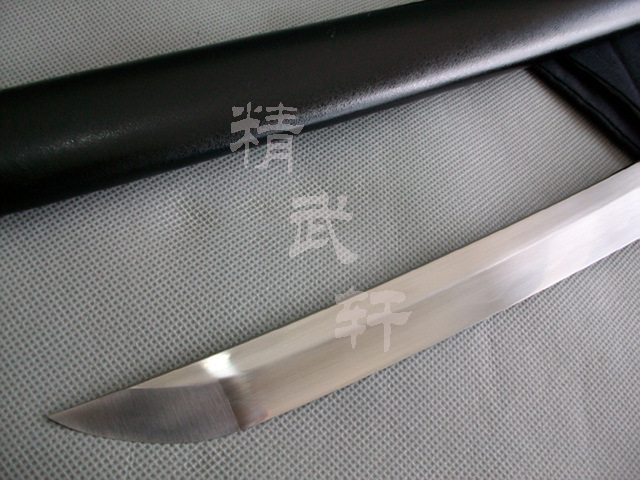 龙泉刀剑全铜装t10上杉谦信敷土烧刃武士刀 手工日本刀未开刃