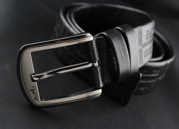 广州厂家直销真皮头层牛皮简约时尚针扣品牌皮带