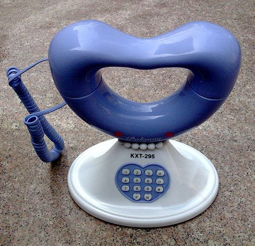 新奇特创意电话机公主之心电话机迷你情人节礼物厂家批发