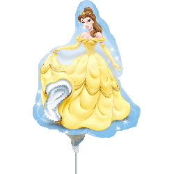 迷你型迪斯尼公主铝膜/铝箔气球