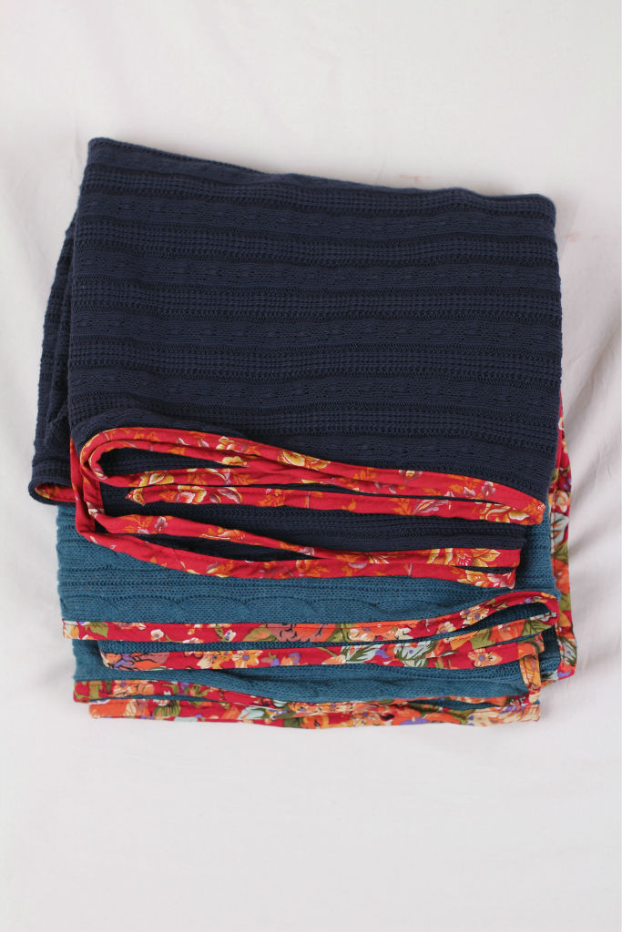 阜饰工艺 民族风 涵毛织围巾 1r005