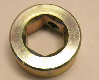 六角孔轴套,异形孔轴套,hex bore shaft collar