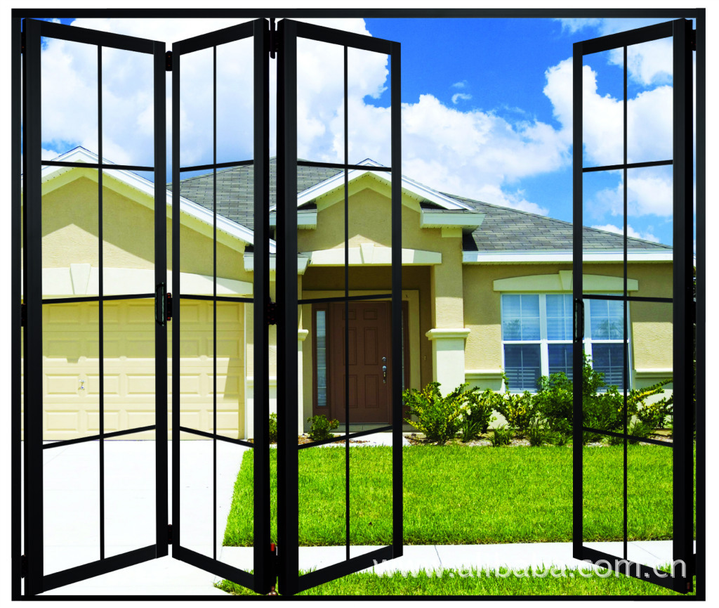 折叠门图片,折叠门图片大全,广东省佛山市南海意博铝门制品厂