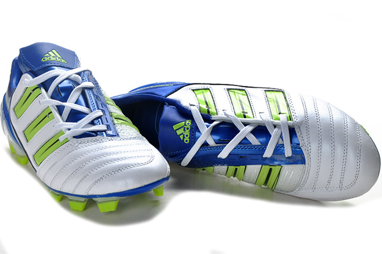 猎鹰11代原版tpu 袋鼠皮白兰配色 adidas猎鹰系列 阿迪达斯足球鞋