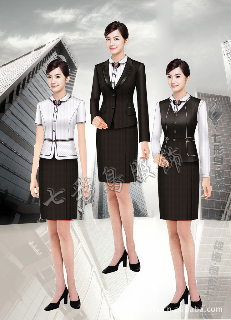 七彩鸟服饰 专业供应夜总会等中高低档员工制服