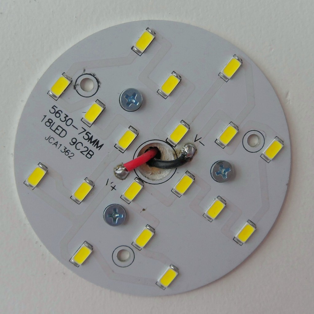 5630贴片灯珠 铝基板9瓦led吸顶灯/射灯半成品