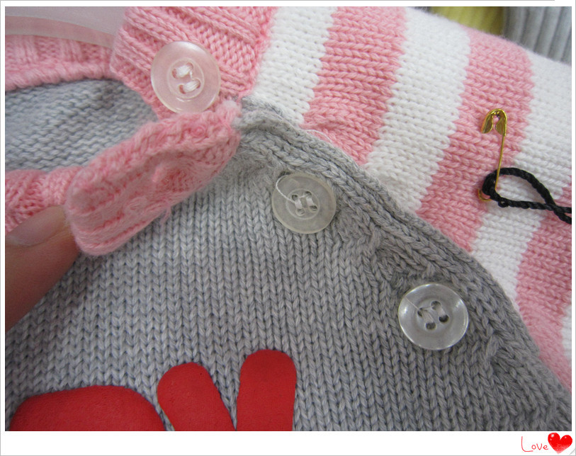 2012秋冬外贸品质女童肩扣插肩袖儿童棉线毛衣批发 1-4岁 2009