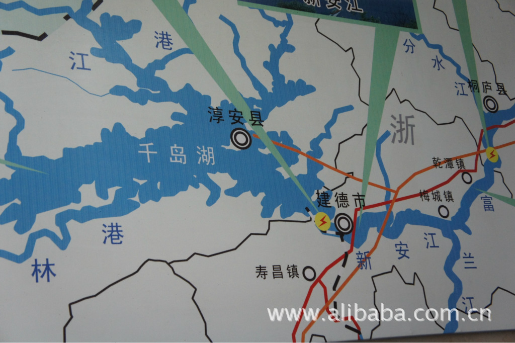 新安江地图高清大地图图片