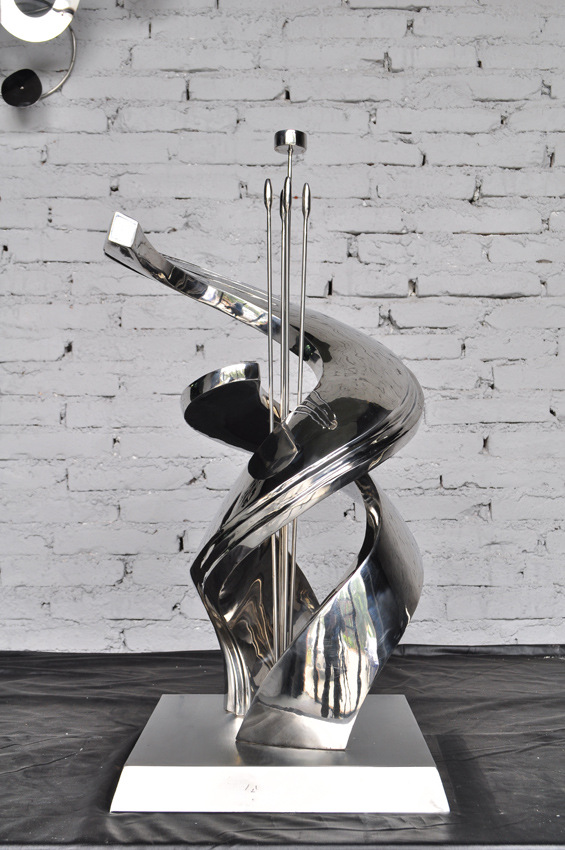 定制星级酒店空间陈设艺术品,金属创意雕塑,艺术金属摆件