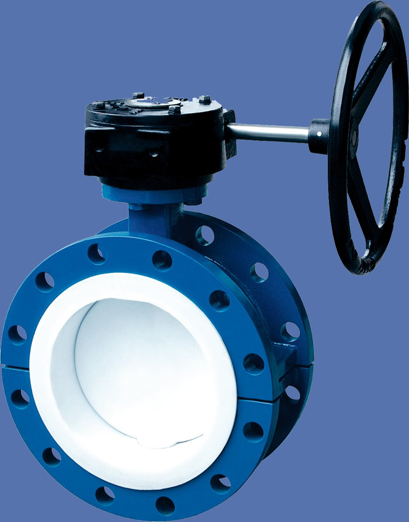 批发--衬氟蝶阀---d341f4---10c