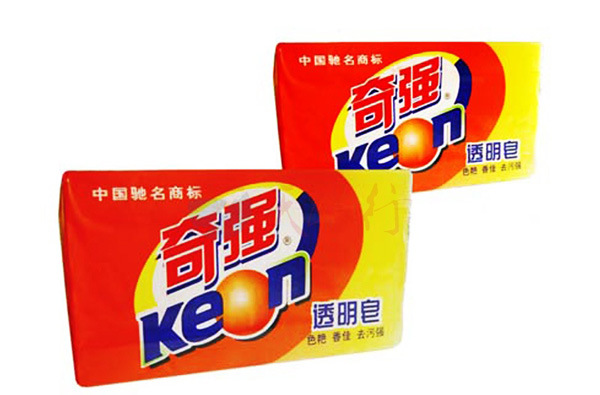 218克奇强特惠装肥皂 透明皂两块 漂白皂一块