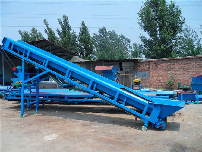 装车上料机输送带上料机自动升降装车输送机塑料瓶上料机