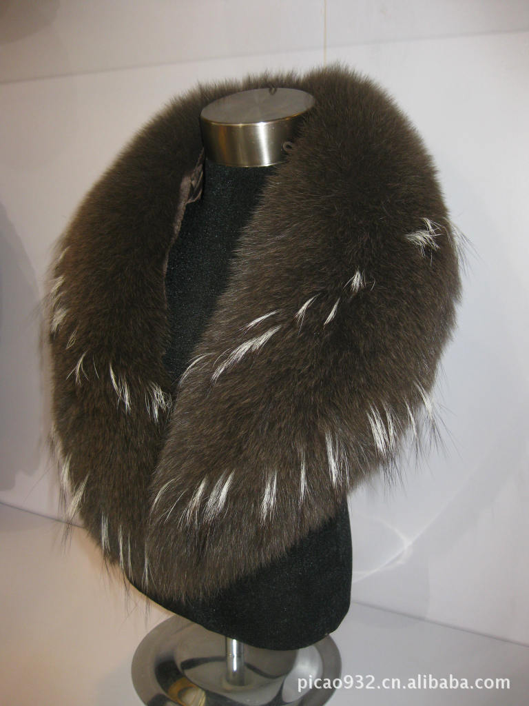 真毛 狐狸青果领加貉子毛 染色 380.00,379.00元/件