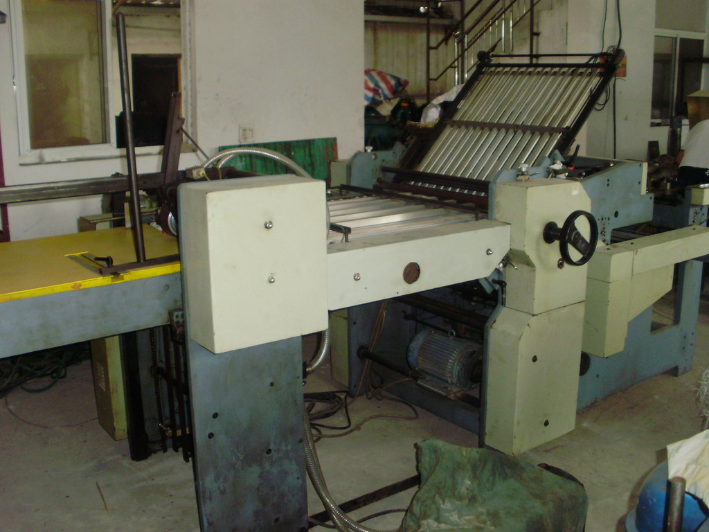 供二手印后加工设备 zyh660混合式折页机 进口折页机.