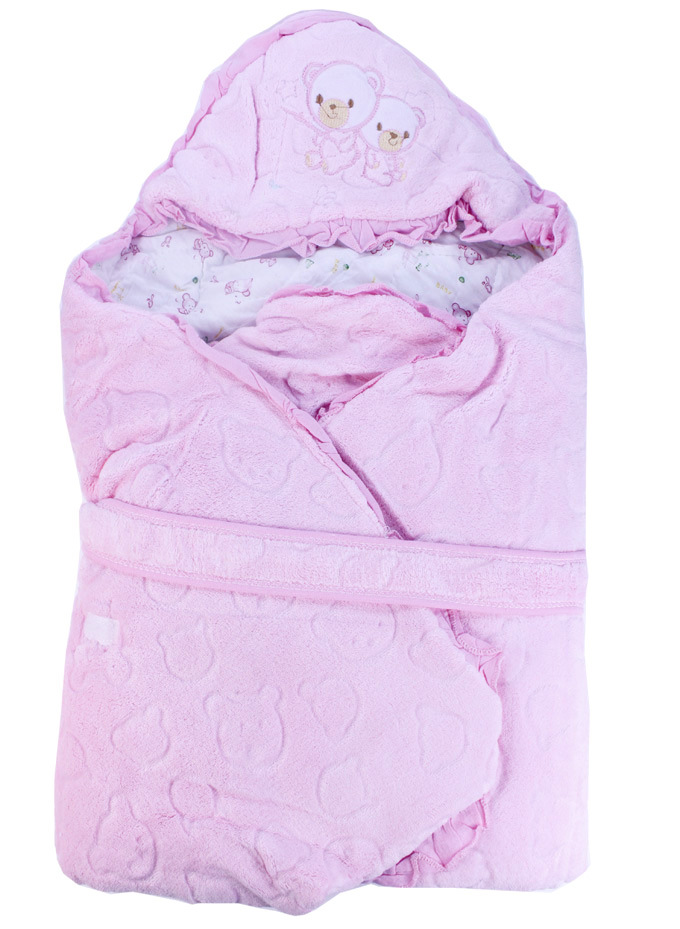 天棉树婴儿抱被包被抱毯新生儿宝宝抱毯超大加厚珊瑚绒抱被