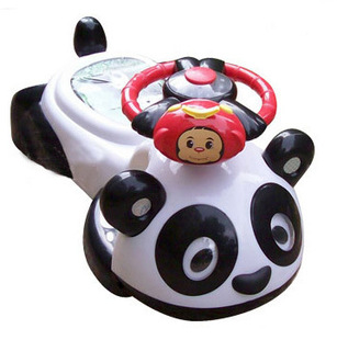 宝宝健身车批发贝贝乐11-08扭扭车 小孩溜溜车熊猫摇摆车摇摇车