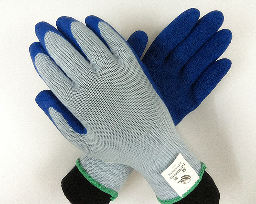 郎美舒适型防滑浸胶手套 lm-1506