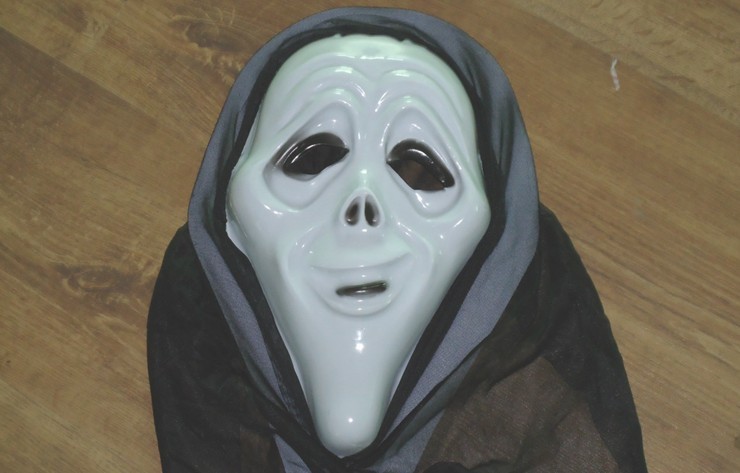 恐怖鬼脸面具 吓人面具 万圣节 狂欢节面具 厂家直销