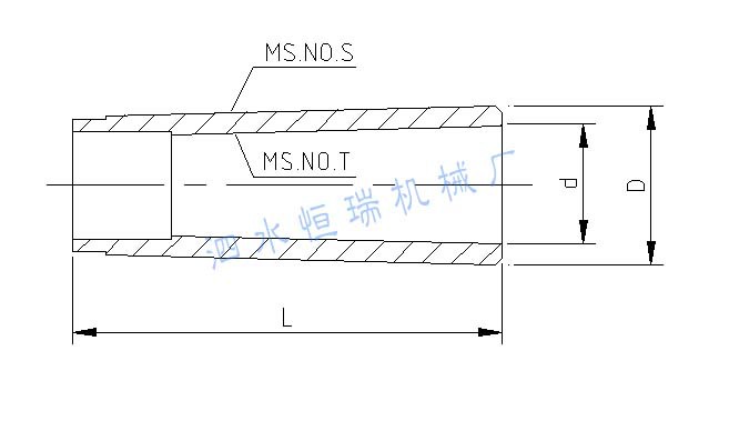 錐套,莫氏轉換套 ms莫氏頂尖套簡圖如下: 莫氏頂尖套規格及尺寸如下