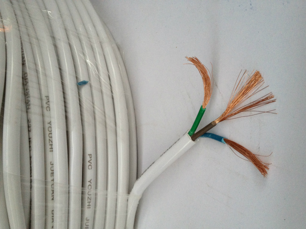 电线 电缆3芯护套线 电源线 rvv3*1.5平方