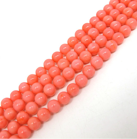 批发水晶批发精品粉珠圆珠半成品8mm散珠图片_9