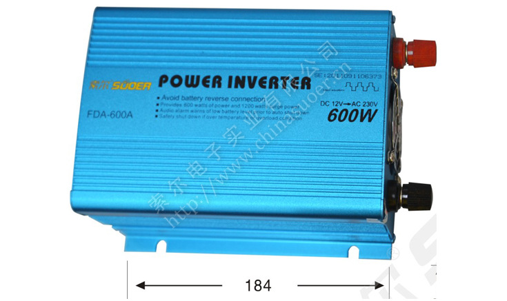 索爾電子 fda-600w 逆變器 廠家直銷 12v