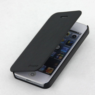 iphone5 手机套 苹果5代左右翻盖保护套 皮套 原装款超薄皮套外壳图片