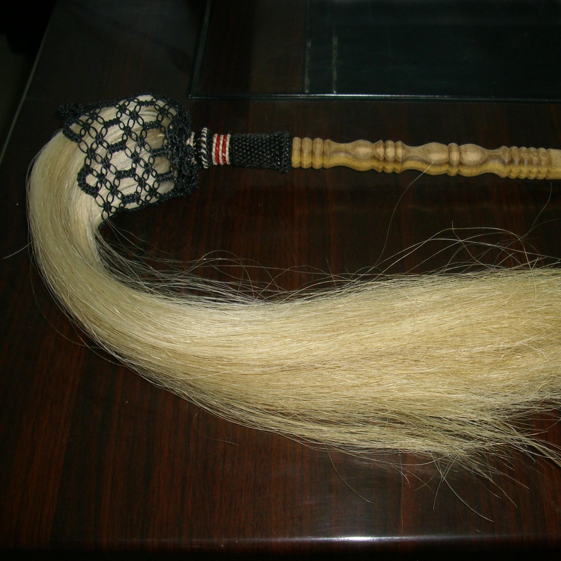 自然白太极佛尘