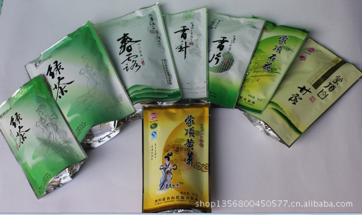 茶葉批發,四川特產,蒙山茶,袋裝綠茶,50克蒙茶仙子特級綠毛峰-「綠茶