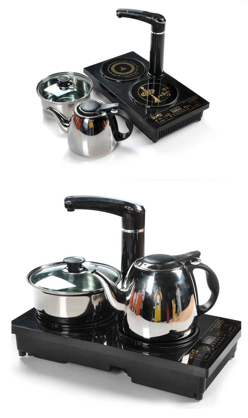泡茶专用四合一电磁炉 自动抽水泡茶电磁炉 高档电茶炉茶道配件