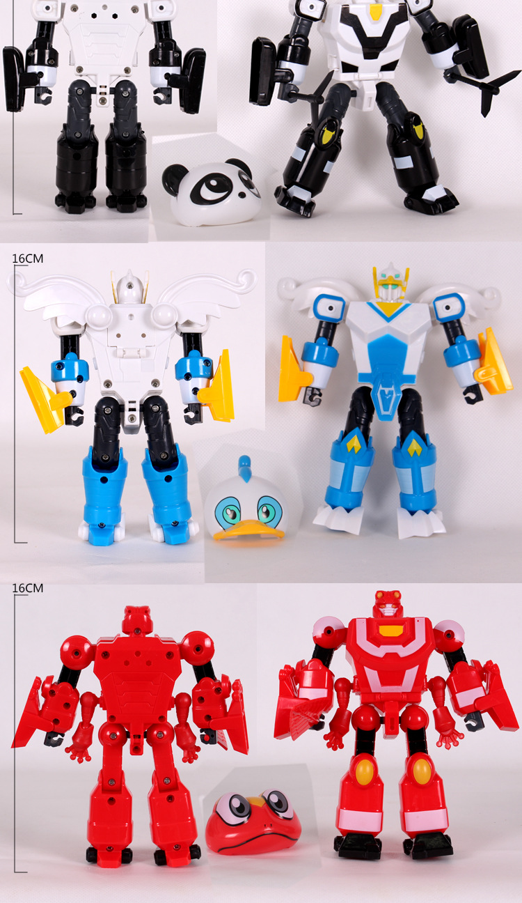 厂家直销 供应快乐酷宝 灵动创想变形玩具 6款混装 儿童趣味玩具