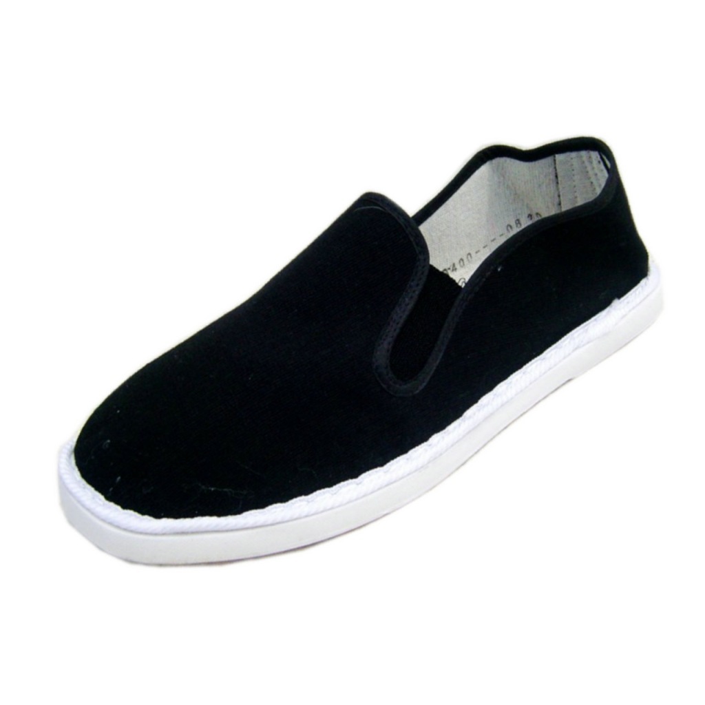 最新优质男式老北京布鞋 黑面白底防滑耐磨全国最低价批发男单鞋