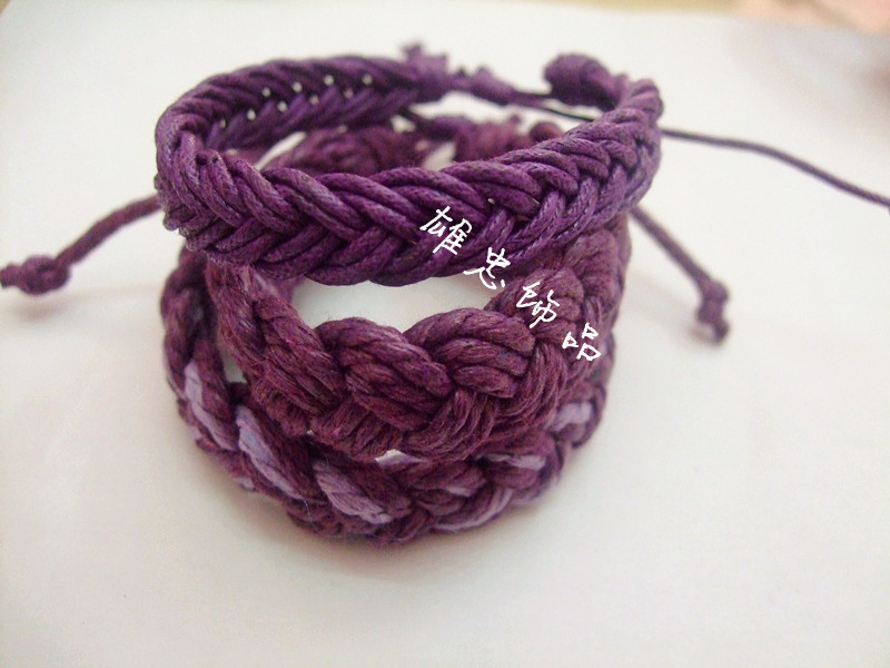 情侣麻花辫 民族风饰品 绳编手绳 中国风 非主流学生部落