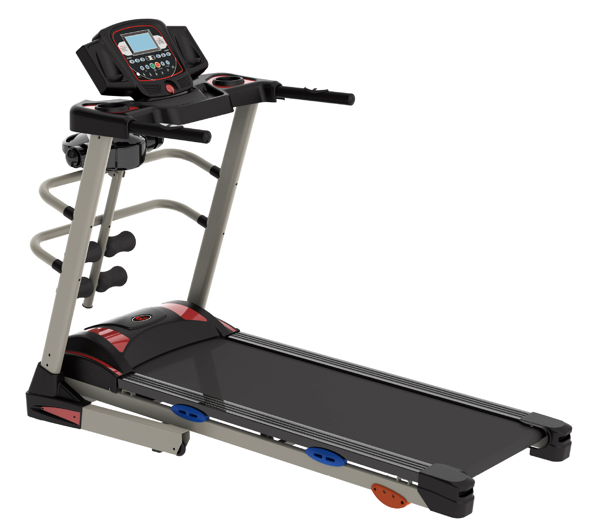 高性能家用多功能电动跑步机 带仰卧起坐,扭腰盘,按摩