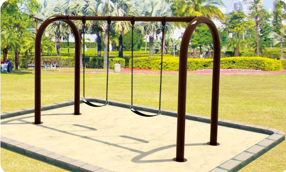 厂家直销 户外秋千 滑梯秋千 组合秋千 塑料秋千图片_8