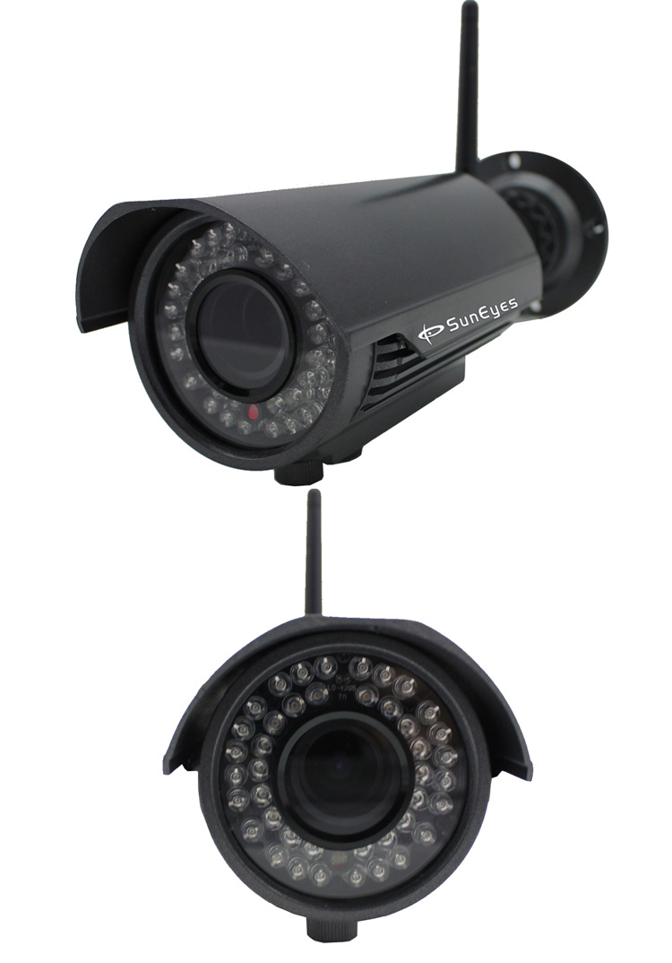 suneyes无线可调焦镜头室外高清网络摄像机红外夜视720p百万像素