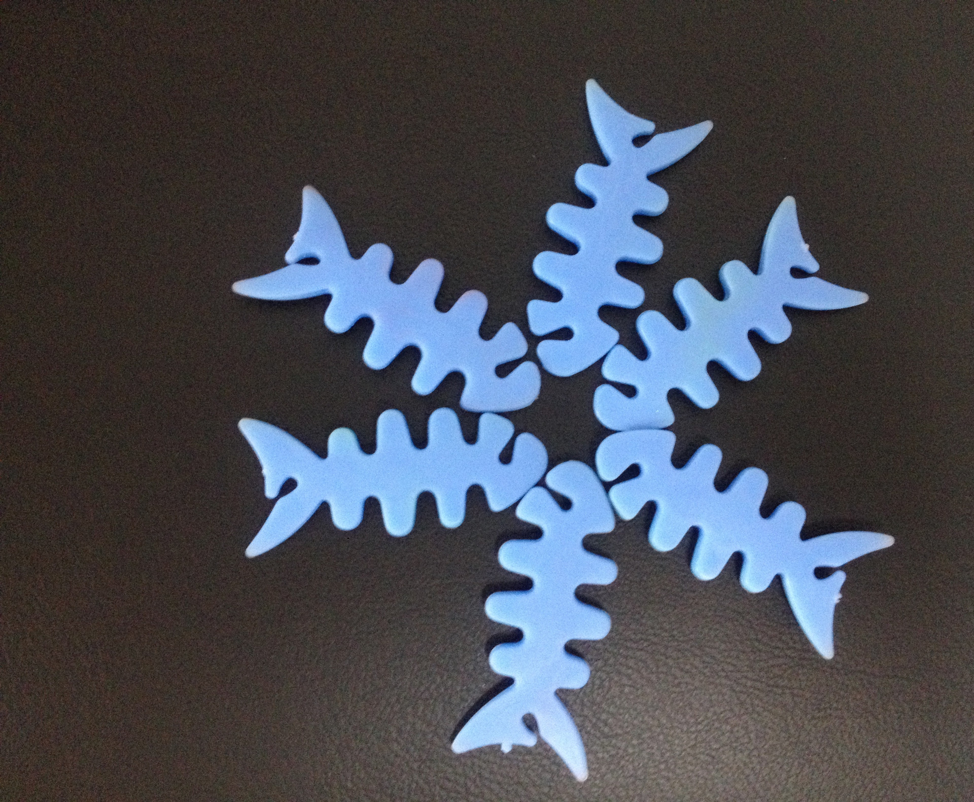 彩色鱼骨绕线器,耳机绕线器,耳机集线器