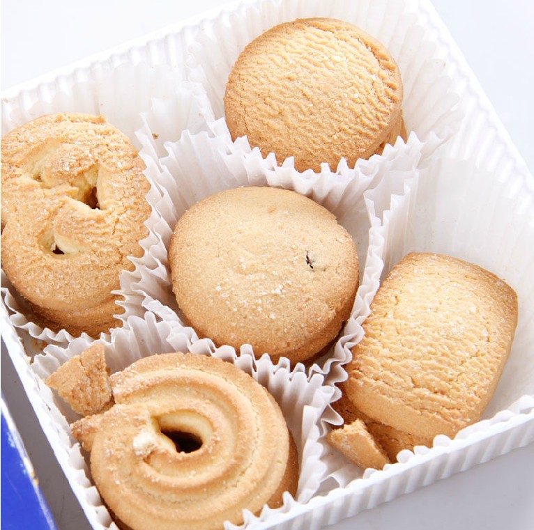 马来西亚 纯正进口白色城堡奶油曲奇饼干125g