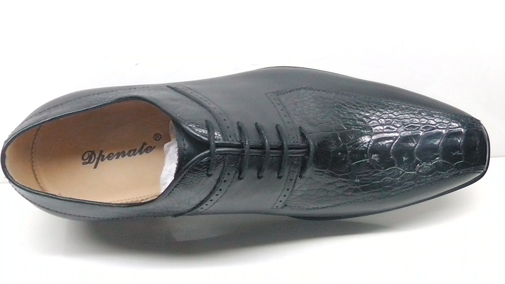 法国都彭男鞋 休闲皮鞋秋季真皮皮鞋 编织平皮 鸵鸟脚156229